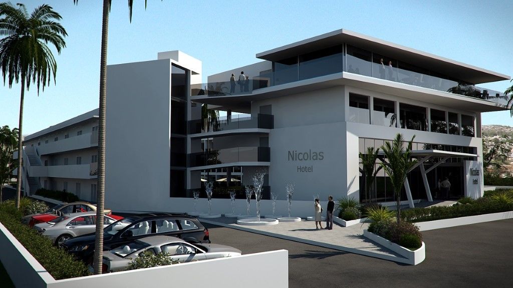 尼古拉斯彩色酒店 圣纳帕 外观 照片